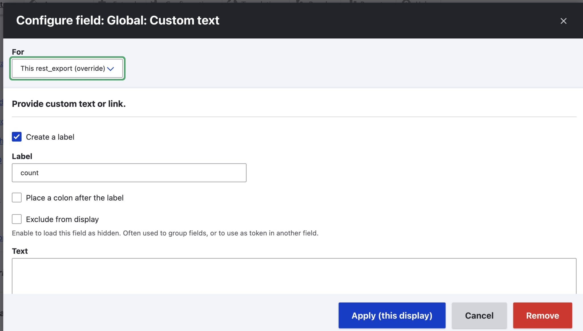 How to add view total row count as a field in views page or rest ...