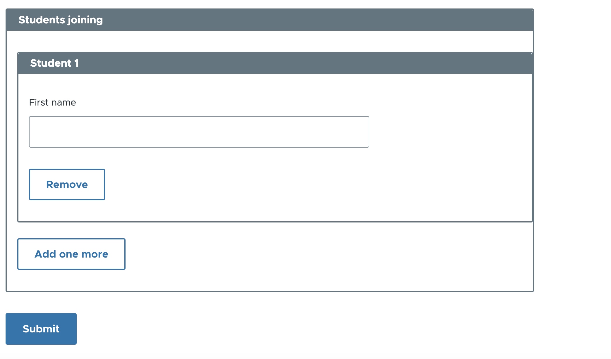 Dynamic addition of fields using ajax in Drupal custom form - DigitalNadeem